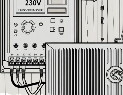 frekvenční měniče 230V
