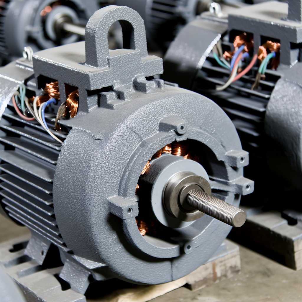 litinové elektromotory