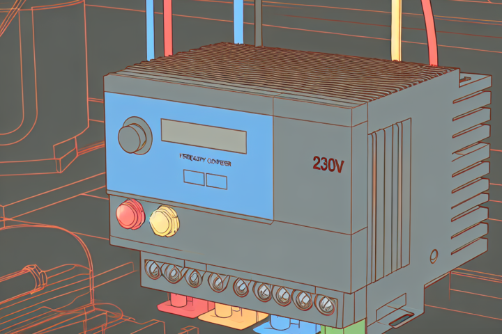 frekvenční měniče 230V