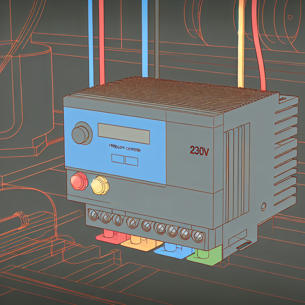 frekvenční měniče 230V