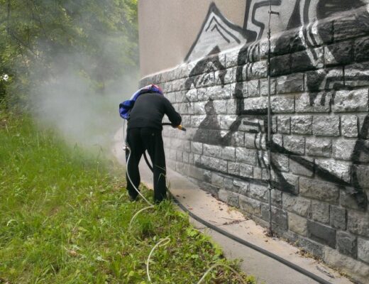 odstranenie graffity