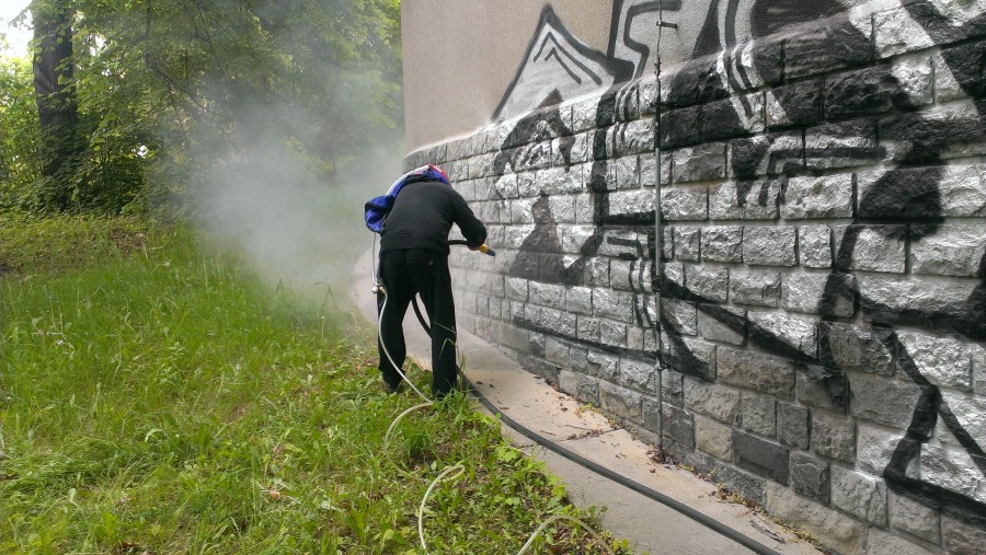 odstranenie graffity