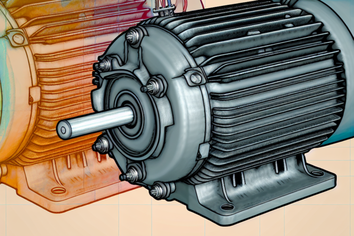 litinové elektromotory