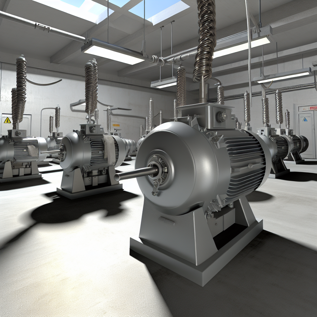 vysokonapěťové elektromotory