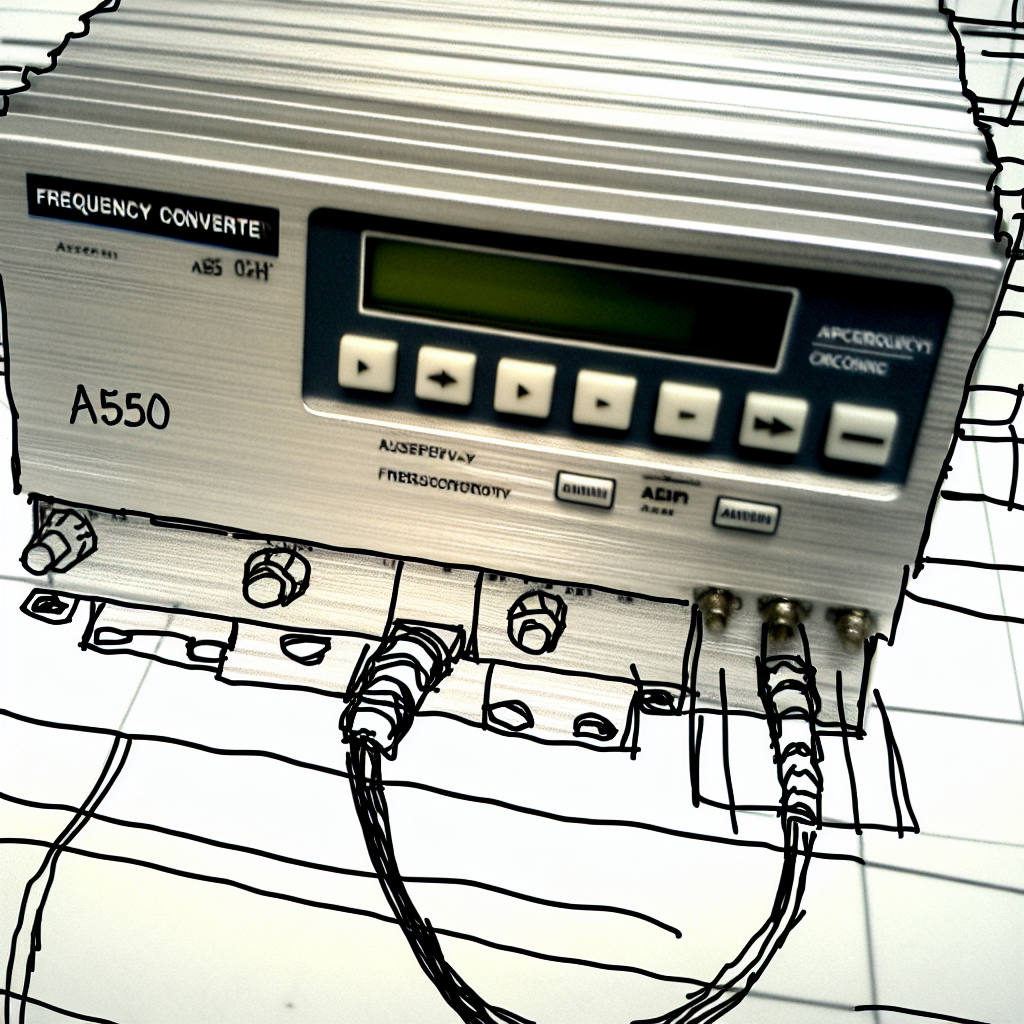 frekvenční měnič A550