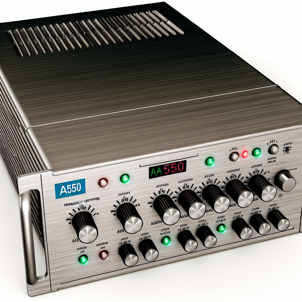 frekvenční měnič A550