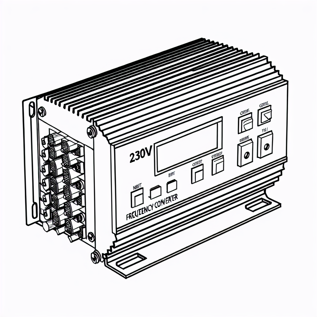 frekvenční měniče 230V