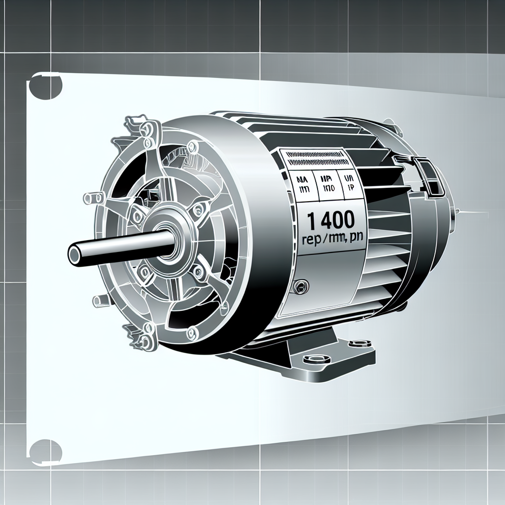 elektromotor 1400 otáček