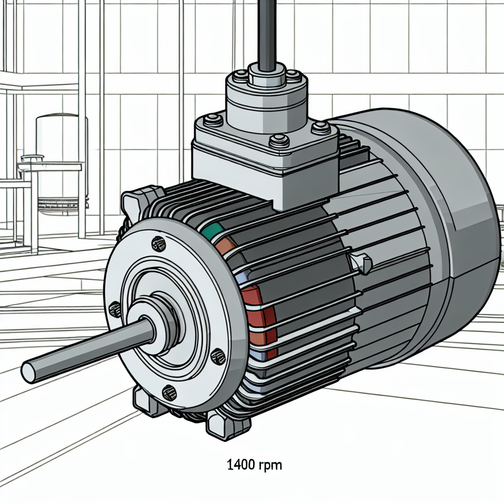 elektromotror 1400 otáček