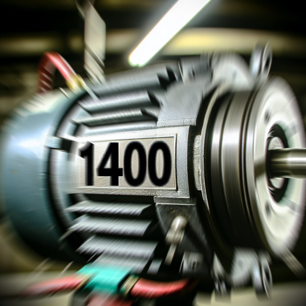 elektromotor 1400 otáček