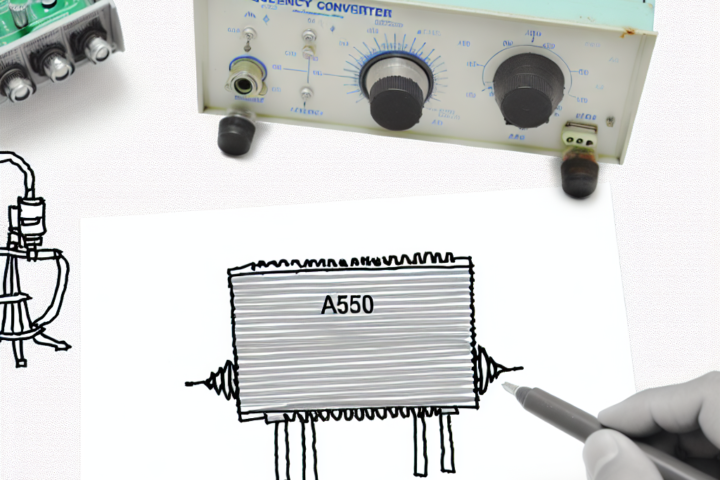 frekvenční měniče A550