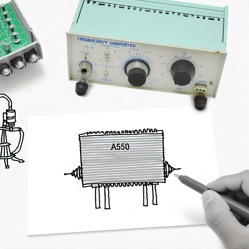 frekvenční měniče A550