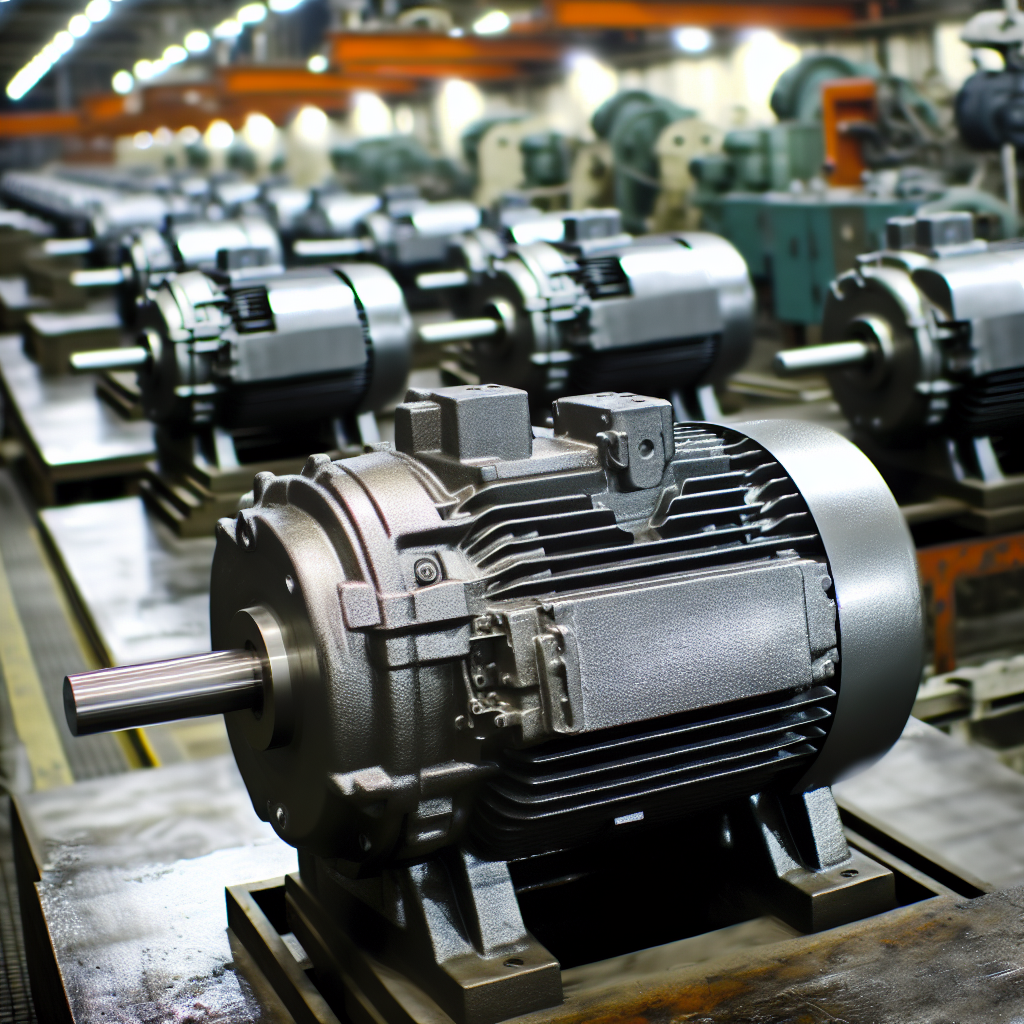 litinové elektromotory