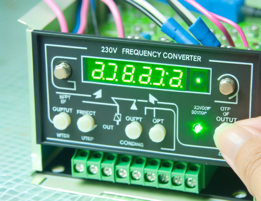 frekvenční měniče 230V