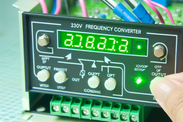 frekvenční měniče 230V