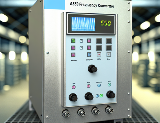frekvenční měniče A550