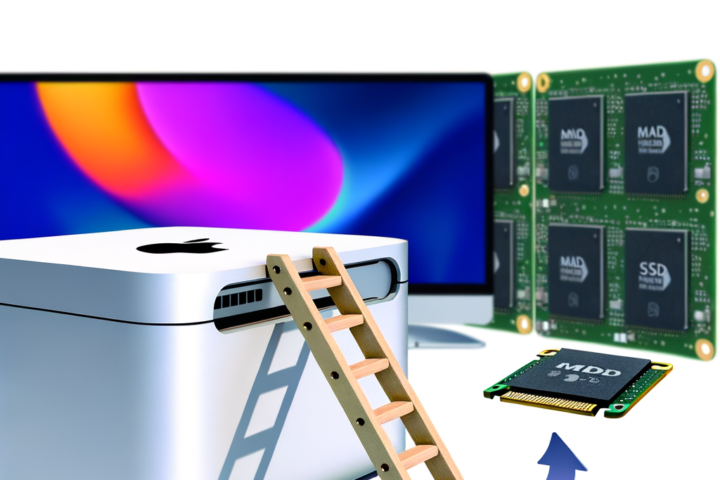 Nový Mac Mini robí malý krok smerom k upgradovateľnému úložisku