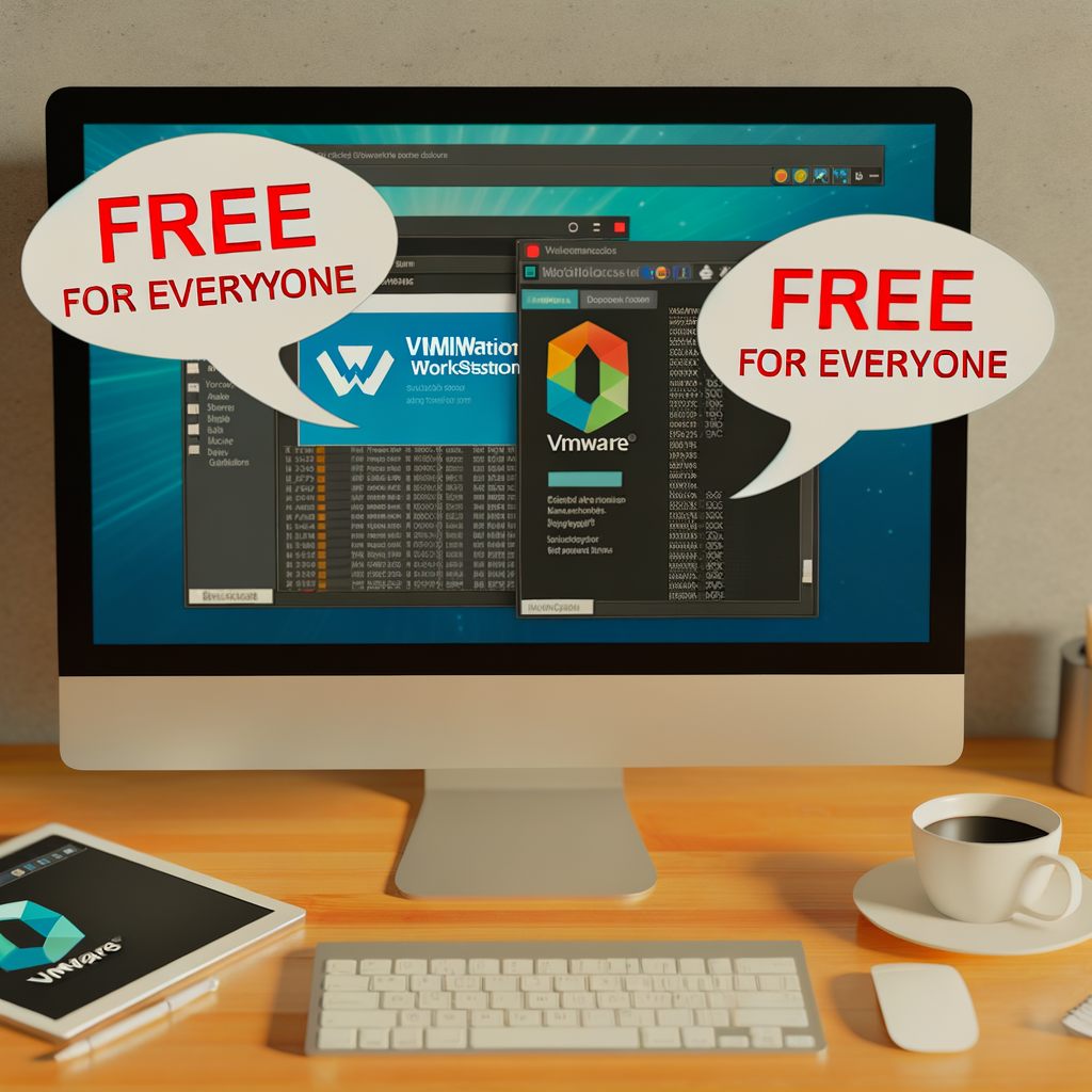 VMware Workstation a Fusion sú teraz zadarmo pre všetkých