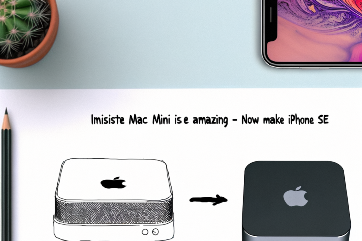 Nový Mac Mini je skvelý — teraz spravte iPhone SE