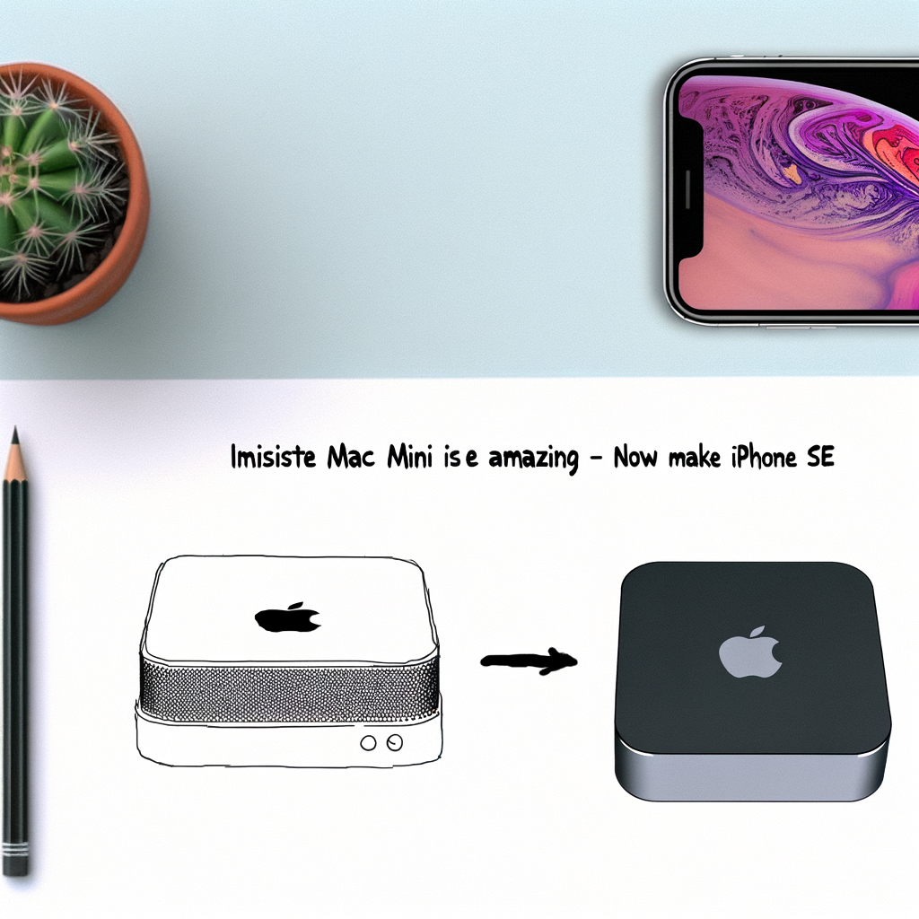 Nový Mac Mini je skvelý — teraz spravte iPhone SE