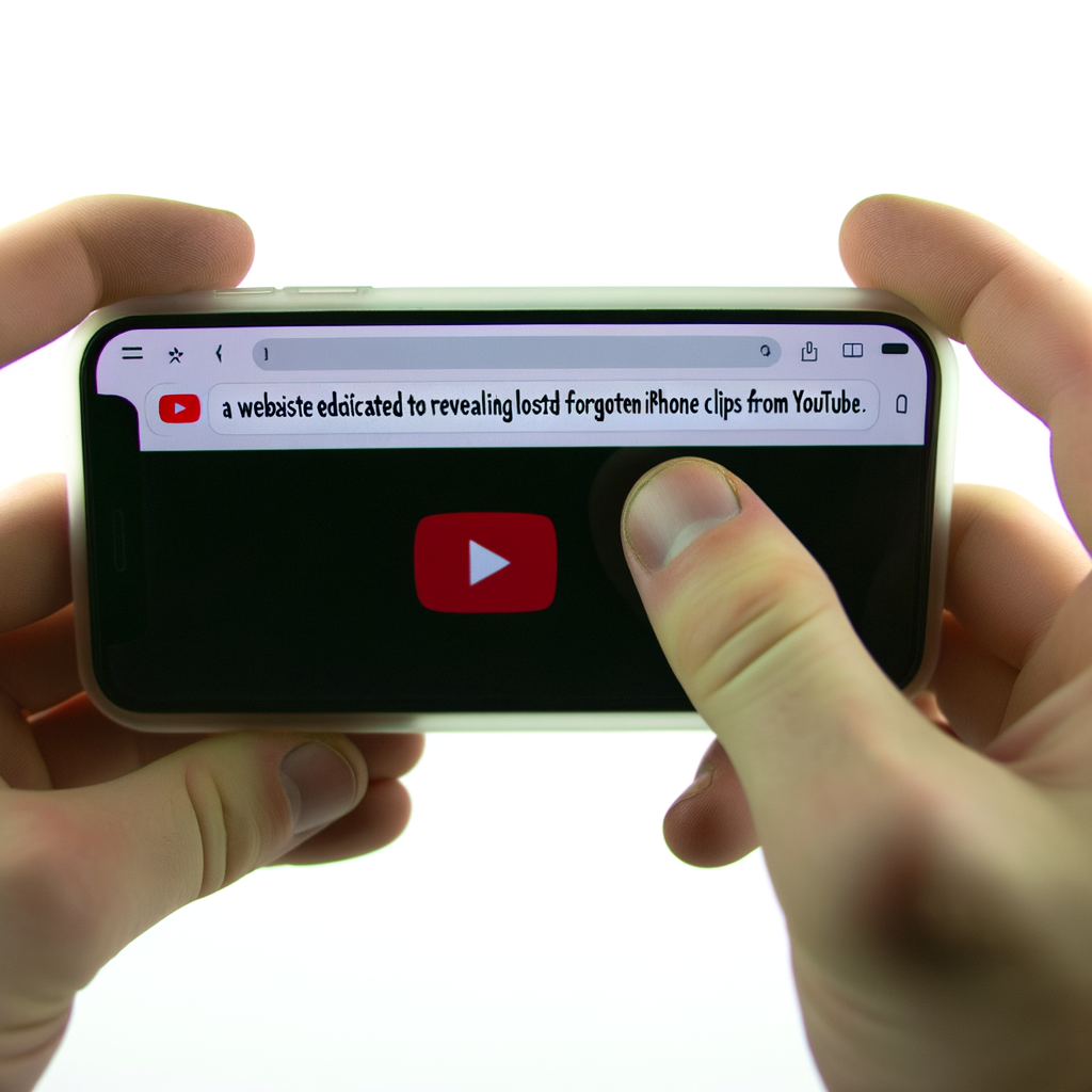 Táto webstránka odhaľuje YouTube-ove stratené a zabudnuté iPhone klipy
