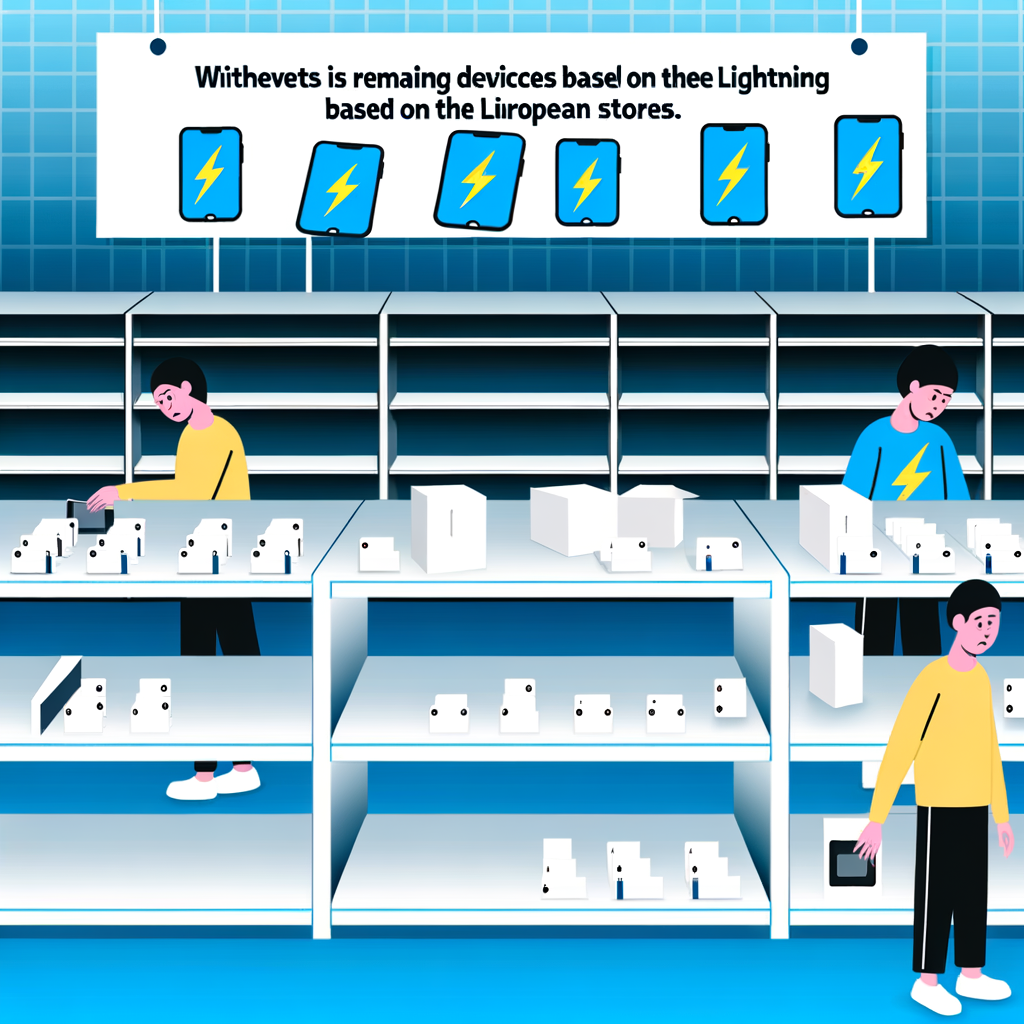 Apple stiahlo z európskych obchodov zvyšné zariadenia na báze Lightning