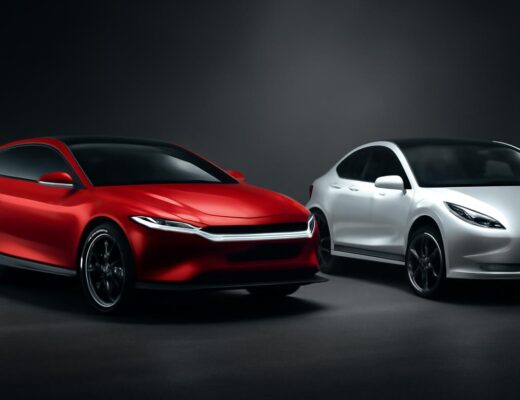 BYD Seal a Tesla Model 3 vedľa seba na asfalte