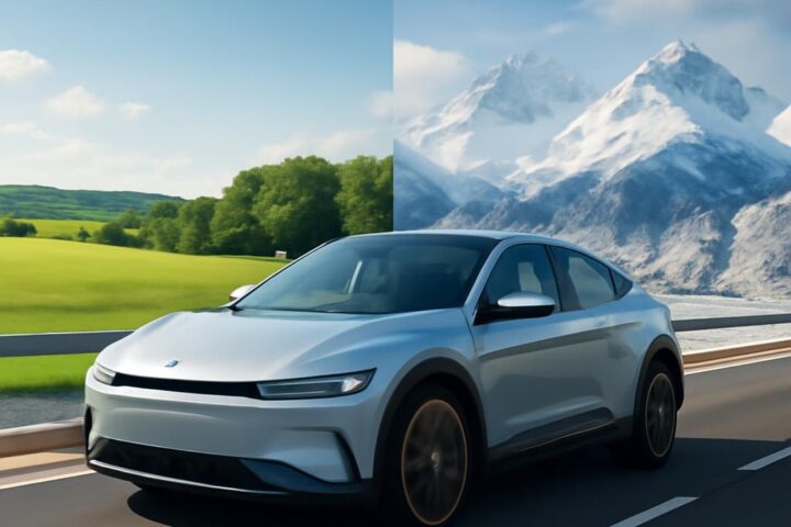 Dojazd elektromobilu v lete vs v zime — porovnanie