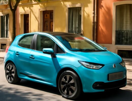BYD Dolphin Surf – malý mestský elektromobil na ulici