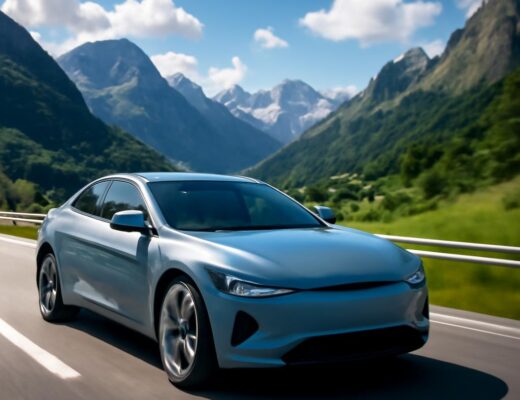 Elektromobil na letnej dovolenke 2026 na európskej diaľnici