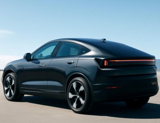 Polestar 4 – elektrické kupé-SUV bez zadného okna