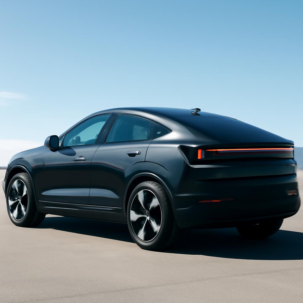 Polestar 4 – elektrické kupé-SUV bez zadného okna
