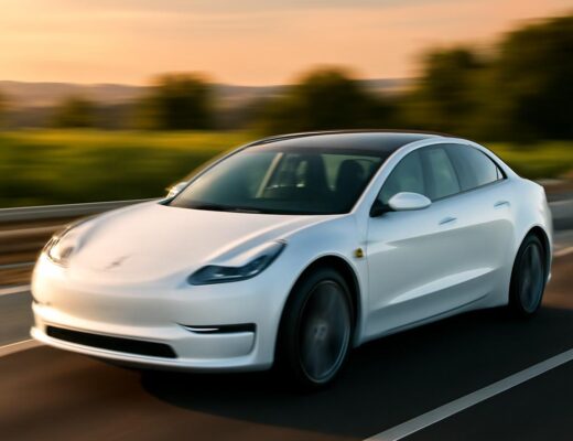 Tesla Model 3 Long Range AWD na slovenskej diaľnici