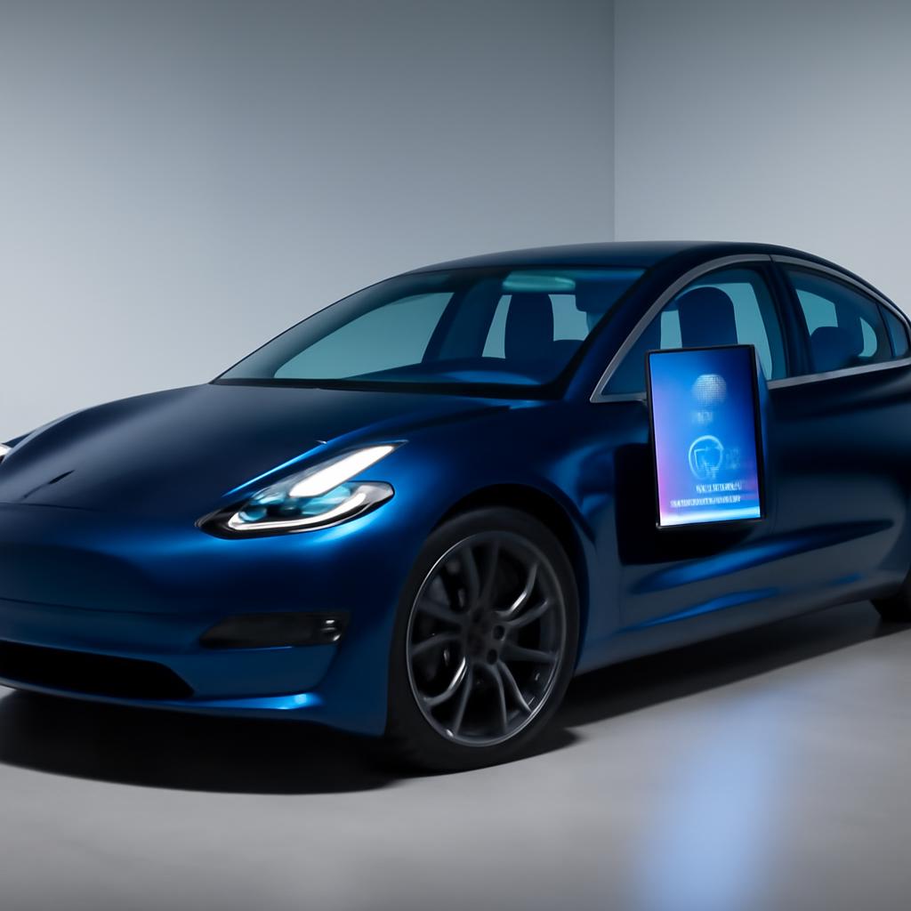 Tesla s novou softvérovou aktualizáciou 2026 na dotykovom displeji
