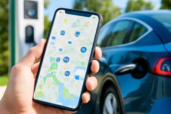 Aplikácie na nabíjanie elektromobilu na Slovensku