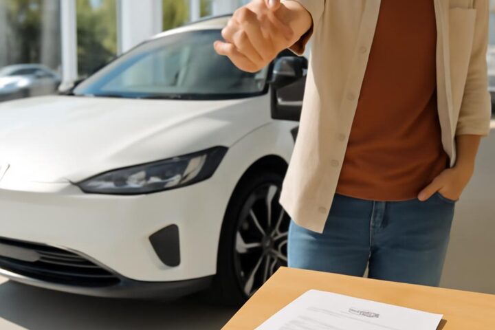 Leasing alebo kúpa elektromobilu – preberanie kľúčov v showroome