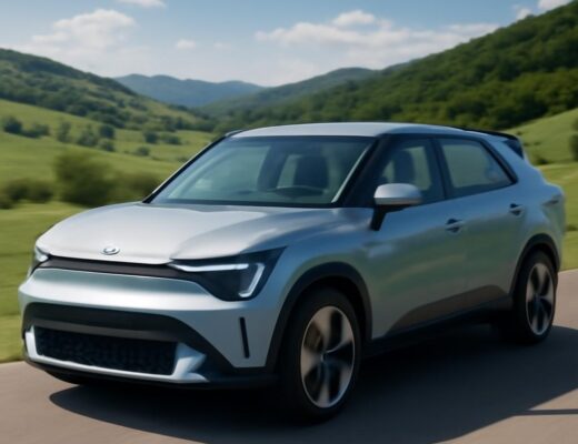 Kia EV4 – kompaktný elektrický hatchback 2026 (ilustračná AI vizualizácia)