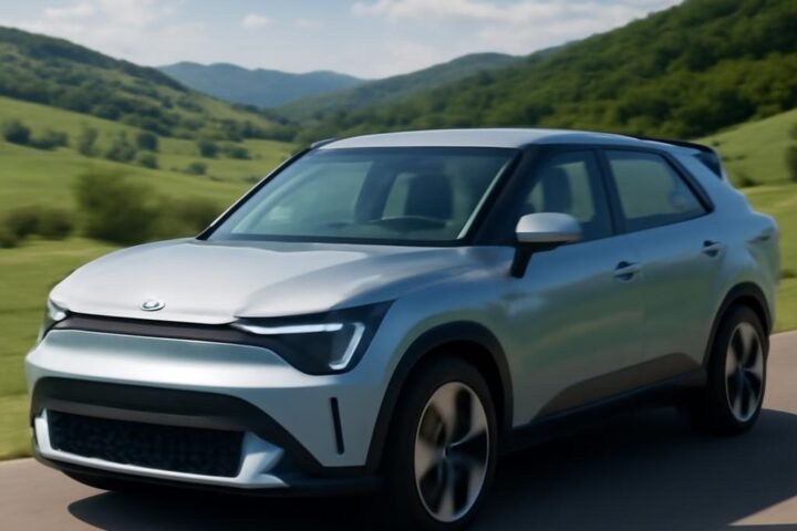 Kia EV4 – kompaktný elektrický hatchback 2026 (ilustračná AI vizualizácia)