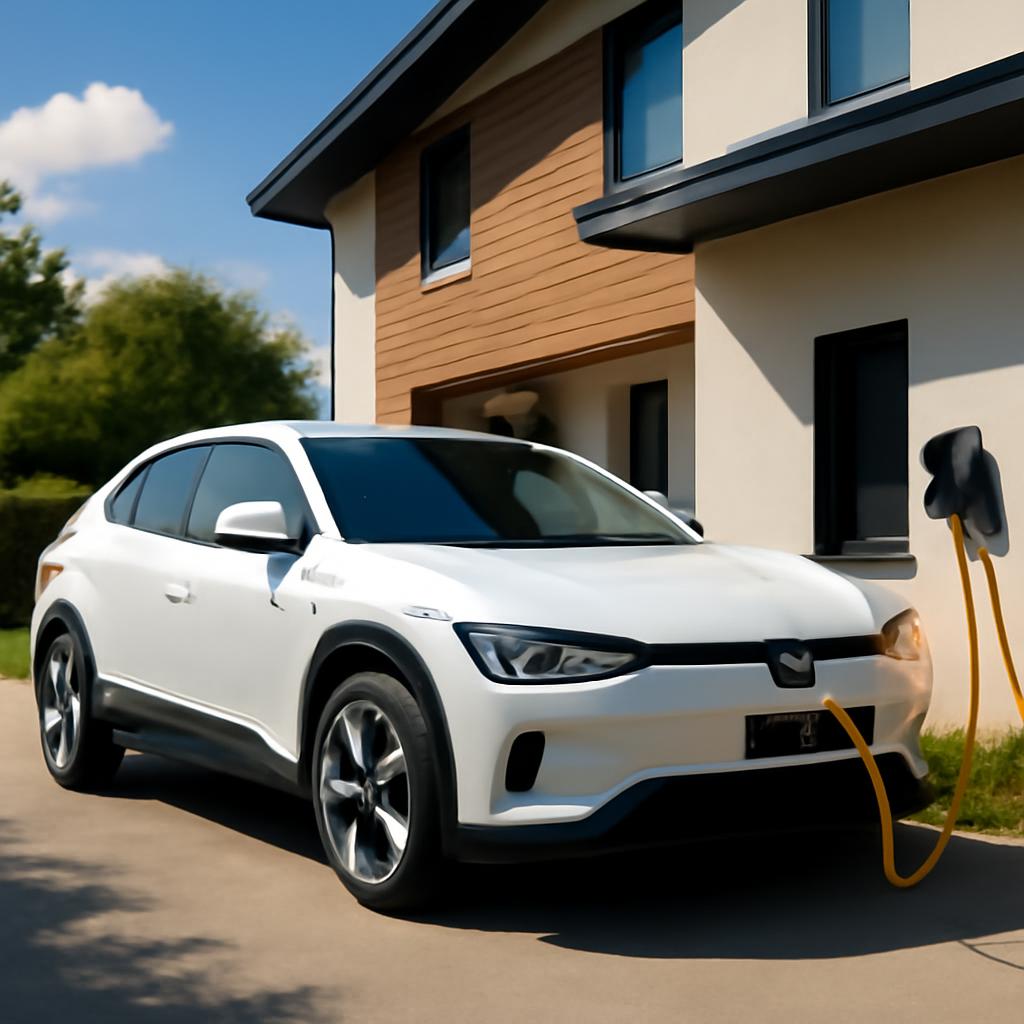 Obojsmerné nabíjanie elektromobilu – auto napája dom cez wallbox
