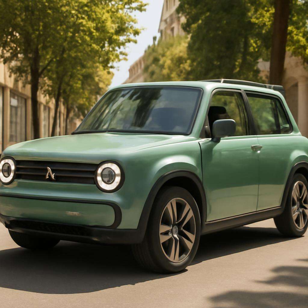 Renault 4 E-Tech – retro elektrické mestské SUV