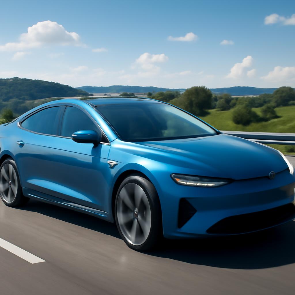 Volkswagen ID.7 – elektrický liftback na diaľnici